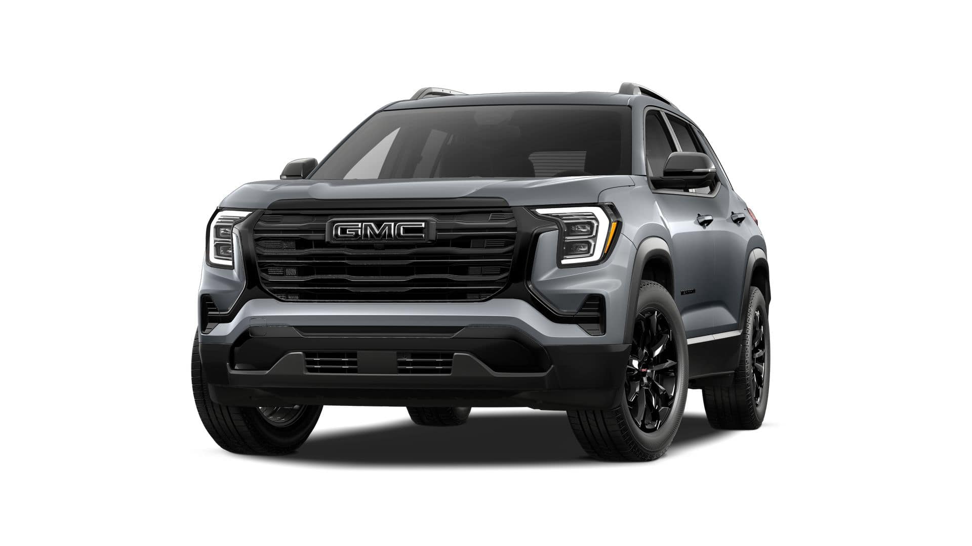2027 GMC Terrain AWD Elevation in Sterling Metallic — front three-quarter view